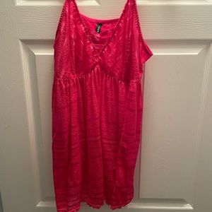 Torrid hot pink lingerie size 3